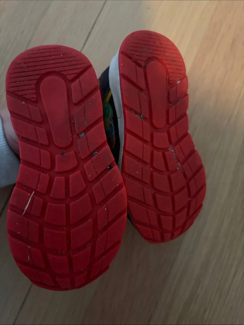 Sesame Street Elmo Black and Red Kids' Velcro Sneakers